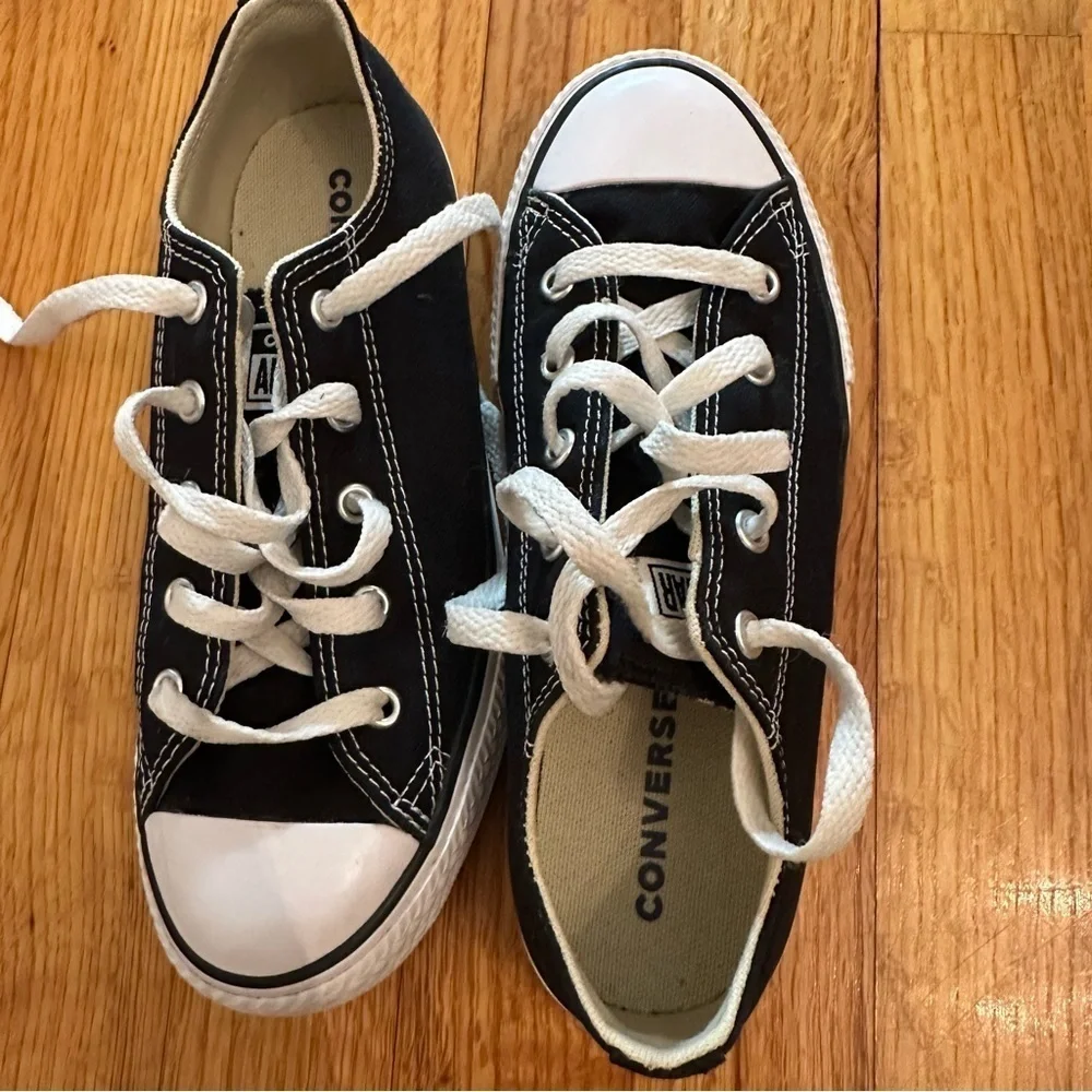 Converse Chuck Taylor All Star Low-Top Sneaker - Little Kid - Black Sz 2.5
